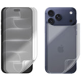 Soft PET Film Screen Protector for Apple iPhone 18 PRO MAX Front and Back Guard