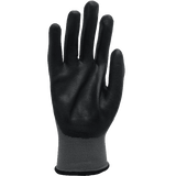 2 Pair Safetyware XtraFlex Nitrile Grip Safety Work Gloves Palm Coated for Gardening Mechanic Construction General Purpose