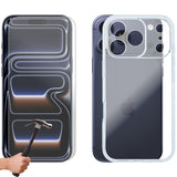 For Apple iPhone 17 PRO MAX Phone Case Cover and Tempered Glass Screen Protector Guard Clear