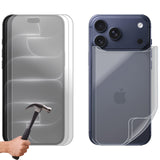 2 Set Tempered Glass Screen Protector for Apple iPhone 18 PRO MAX Front + Back Film Bulk