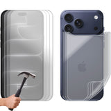 3 Set Tempered Glass Screen Protector for Apple iPhone 18 PRO MAX Front + Back Film Bulk