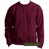 Gildan Maroon Heavy Blend Sweat Sweater Jumper Sweatshirt Mens