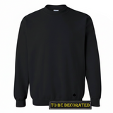 Gildan Black Heavy Blend Sweat Sweater Jumper Sweatshirt Mens