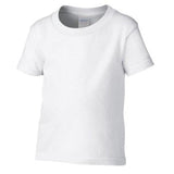 Cotton T-Shirt Basic Blank Plain Tee Top for Baby Toddler Youth Kids Boy Girl