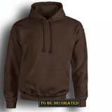 Gildan Dark Chocolate Hoodie Heavy Blend Hooded Sweat Sweater Mens