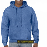 Gildan Heather Sport Royal Blue Hoodie Heavy Blend Hooded Sweat Mens