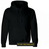 Gildan Black Hoodie Heavy Blend Basic Hooded Sweat Sweater Mens