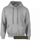Gildan Sport Grey Hoodie Heavy Blend Basic Hooded Sweat Sweater Mens