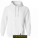Gildan White Hoodie Heavy Blend Basic Hooded Sweat Sweater Mens