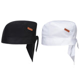 2x Portwest Mesh Air Pro Bandana Chefs Head Wrap Hat Cap Durag Headties Black White Bulk S904 Cooling Adjustable Mens Womens Unisex