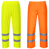 Portwest Hi Vis Waterproof Windproof Reflective Work Rain Pants Trousers H441 Safety Workwear