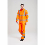 Portwest Hi-Vis Waterproof Windproof Reflective Rain Coat Jacket Pants Suit H440 H441