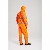 Portwest Hi-Vis Waterproof Windproof Reflective Rain Coat Jacket Pants Suit H440 H441