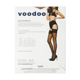 Voodoo Lace Top Stay Up 15 Denier Stockings Pantyhose Tights Nude Beige HXLF1N Leggings