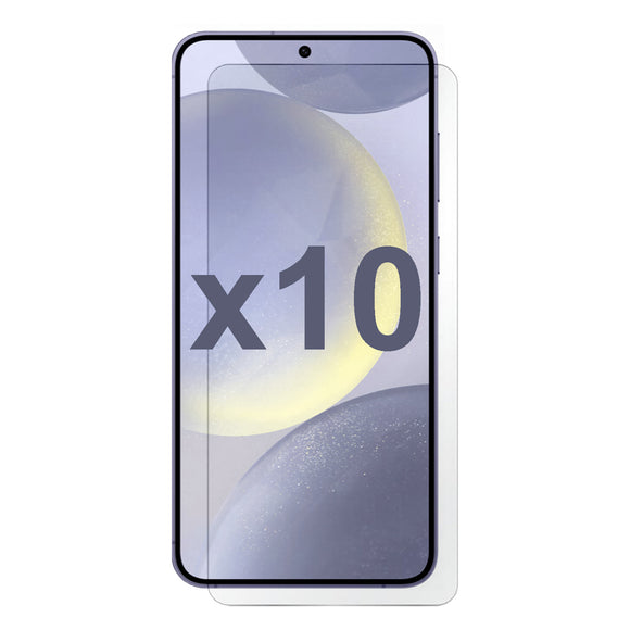 10 Pack Tempered Glass Screen Protector Guard for Samsung Galaxy S24+ PLUS Bulk