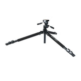 Slik Pro 700DX Professional Camera Tripod with 3-Way Pan/Tilt Head Titanium Legs