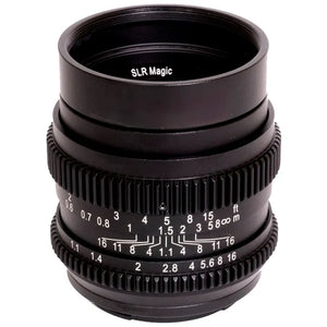 SLR Magic Cine 50mm f/1.1 Cinema Lens for Sony E-mount Camera