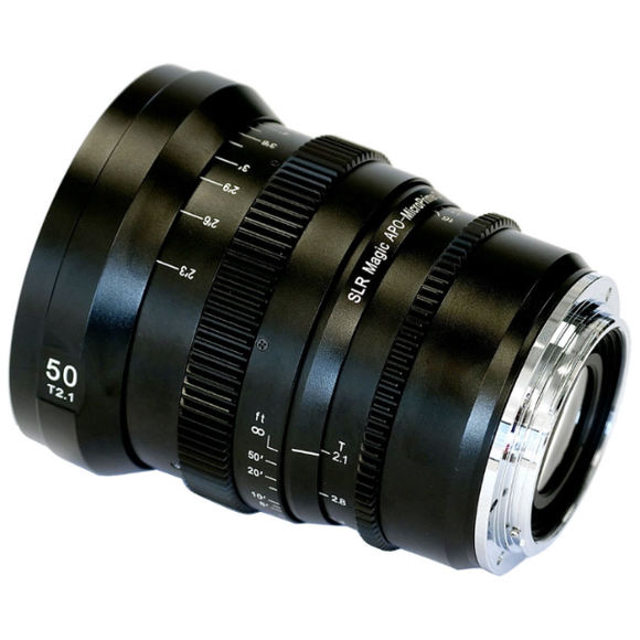 SLR Magic MicroPrime Cine APO 50mm T2.1 Camera Cinema Lens for Canon EF Mount
