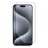 For Apple iPhone 15 PRO Clear Phone Case Cover and Soft Screen Protector Film