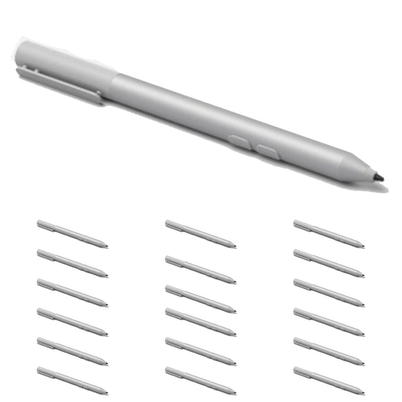 20 Pack Microsoft Surface Classroom Stylus Pen V2 for Surface Go/Pro Platinum Bulk