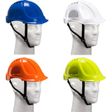 Portwest PS55 Endurance Plus Work Safety Helmet Hard Hat Head Protection Vented Lightweight Adjustable For Builder Construction
