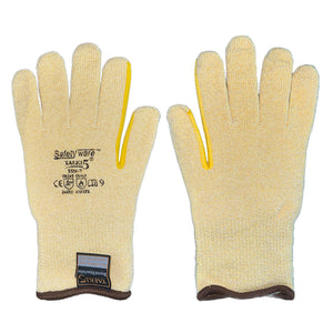 Safetyware Taeki Level 5 Reinforced Cut Resistant Safety Work Gloves String Knit for Garden Mechanic Construction Builder General Purpose