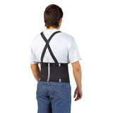 Safetyware Premium Reflective Back Support Belt Lumbar Lower Waist Brace Pain Relief Heavy Duty