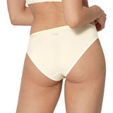 Sloggi Wow Comfort 2.0 Tai Womens Ladies Underwear Briefs Undies Panties Tan White