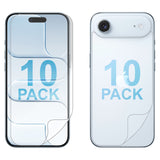 10 Set Soft PET Film Screen Protector for Apple iPhone 17 AIR Front and Back Bulk