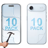 10 Set Tempered Glass Screen Protector for Apple iPhone 17 AIR Front and Film Back Bulk