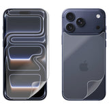 Soft PET Film Screen Protector Guard for Apple iPhone 17 PRO MAX Front and Back