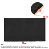 9pcs 10mm Car Sound Deadener Deadening Heat Insulation Proofing Foam 30x50cm Thick Soundproof Mat