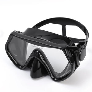 DEDEPU Scuba Diving Snorkel Adult Swimming Goggles Snorkeling Glasses Mask Water Sports Anti-Fog Large Frame Tempered Glass