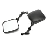 10mm Motorcycle Rear View Mirrors for Suzuki DR200 DR250 DR350 DRZ400 DR650 RV125 Pair