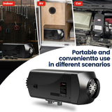 Hcalory HC-A22 12V/24V Portable Bluetooth LCD Diesel Air Car Parking Heater for Caravan Campervan Motorhome Truck RV SUV Boat