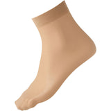 Kayser 2 Pack Sheer Anklets 15 Denier Women Stockings Socks Tights Beige H10203