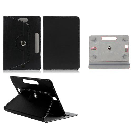 Universal Leather Case Cover Flip Stand Wallet for 9 10 11 Inch Tablet Pad Black