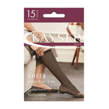 Kayser 2 Pack Plus Sheer Knee Hi High 15 Denier Stockings Pantyhose Tight H12200 Women