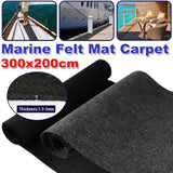 3x2m Marine Carpet Flooring Felt Boat Yacht Deck Car Bunk Anti Slip Skid Grey