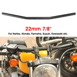 7/8" 22mm Motorcycle Drag Straight Handlebar For Suzuki/Honda CG125 GN125 JH70