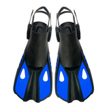 DEDEPU Adjustable Adult Swimming Fins Scuba Snorkeling Diving Short Flippers