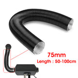 75mm 1m Duct Pipe Tube Hose Air Vent Diesel Heater Parking for Webasto Dometic