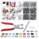 100/200 Set DIY Press Metal Sewing Buttons Studs Snap Plier Tools Kit Bulk