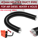 42mm 2m Outlet Tube Duct Pipe Ducting For Air Diesel Parking Heater Conditioner