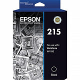 Epson 215 Ink Cartridge Pigment 4 Colours Value Pack Black Cyan Magenta Yellow Genuine Original