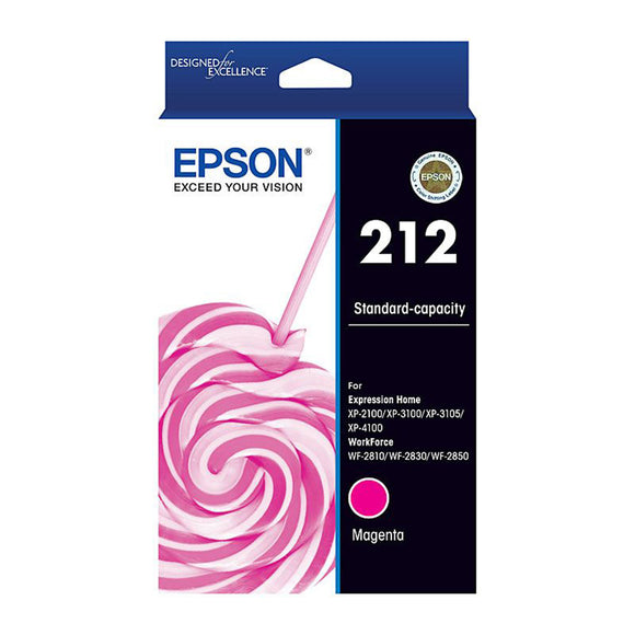 Epson 212 Magenta Ink Cartridge Toner C13T02R392