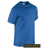 Gildan T-Shirt Royal Blue Tee Top Mens Heavy Cotton