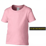 Gildan Light Pink T-SHIRT Tee Baby Toddler Youth Boy Girl Cotton