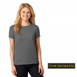 Gildan Womens Heavy Cotton Basic Charcoal T-Shirt Tee Tops Female Ladies