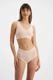 4 Pack Bonds Invisitails Full Briefs Womens Ladies Panties Underwear WZGGY Bulk Beige Base Blush